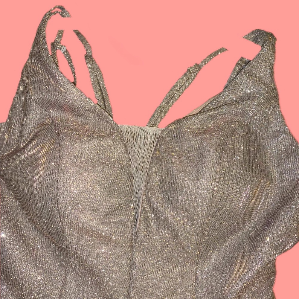 Rose Gold prom dress